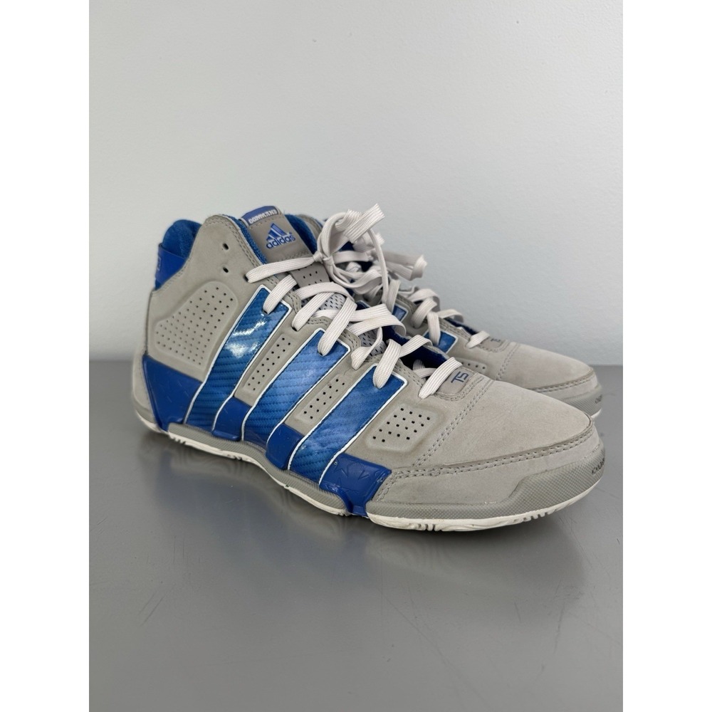 Adidas TS Commander LT Mens 14 Blue Gray Player Exclusive Sneakers Dwight Howard